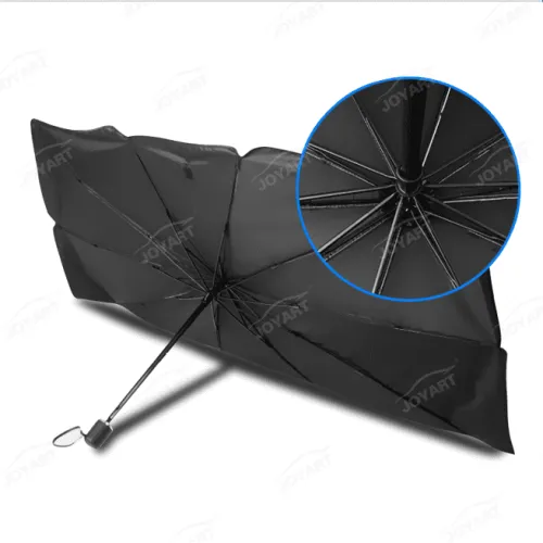Автомобильный зонт на лобовом стекле