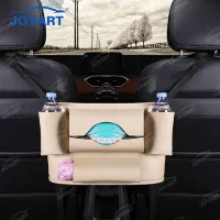Car handbag holder with tissue box