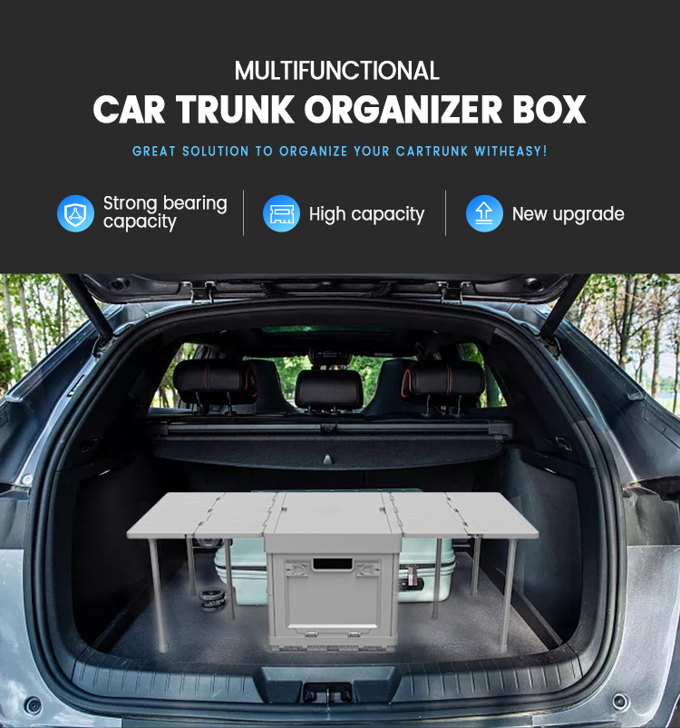 Upgraded Cars Camping Storage Bins