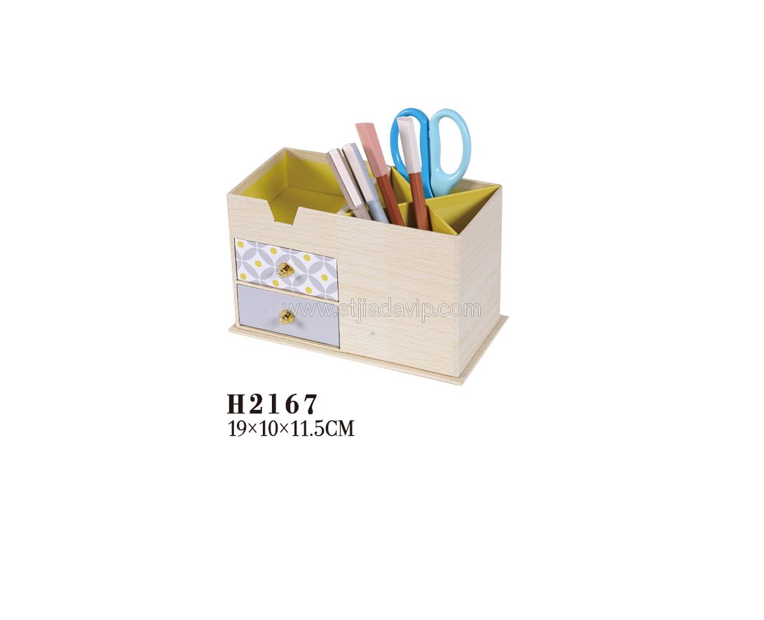Cardboard Storage Box Office Desk Stationery Organizer Set