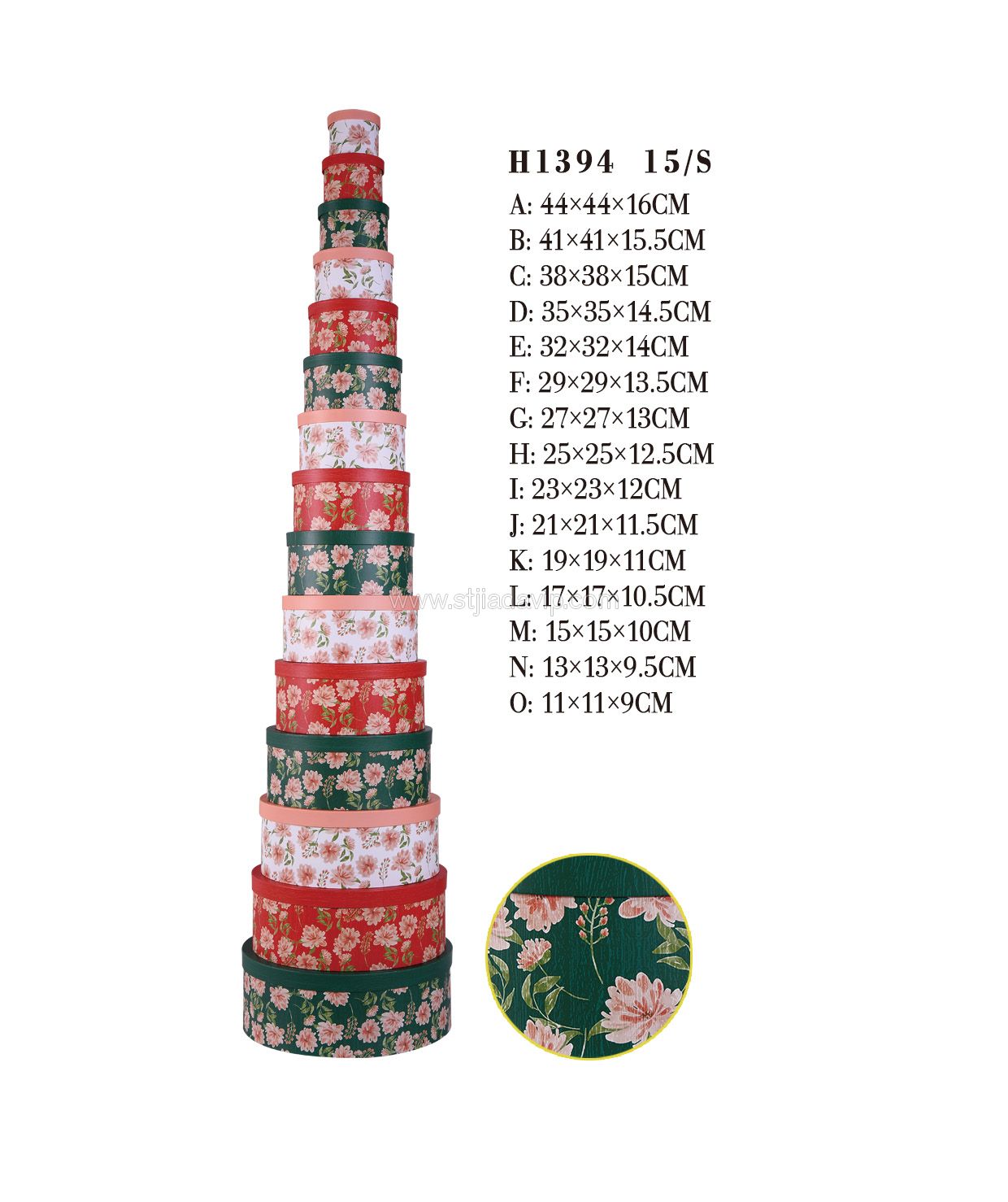 New Hollow Vase Ribbon Bow Flower Box