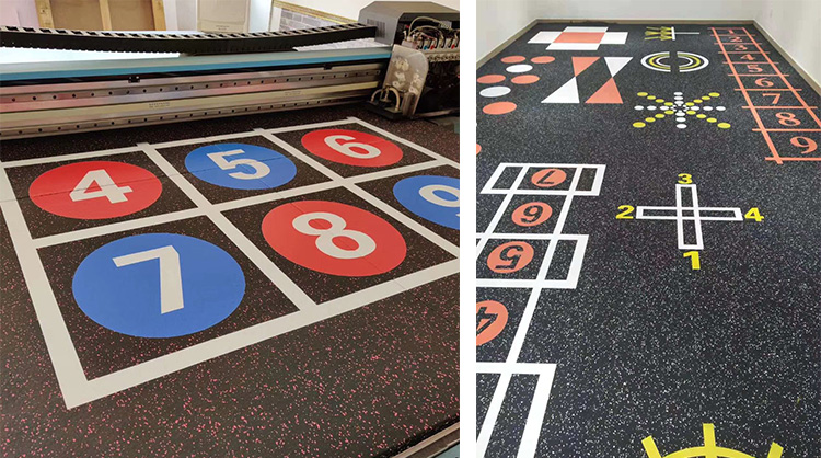 Rolled Rubber Floor Mat