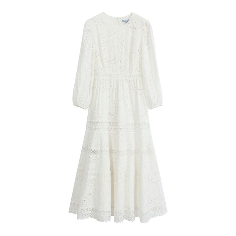 Cotton Embroidery Dress