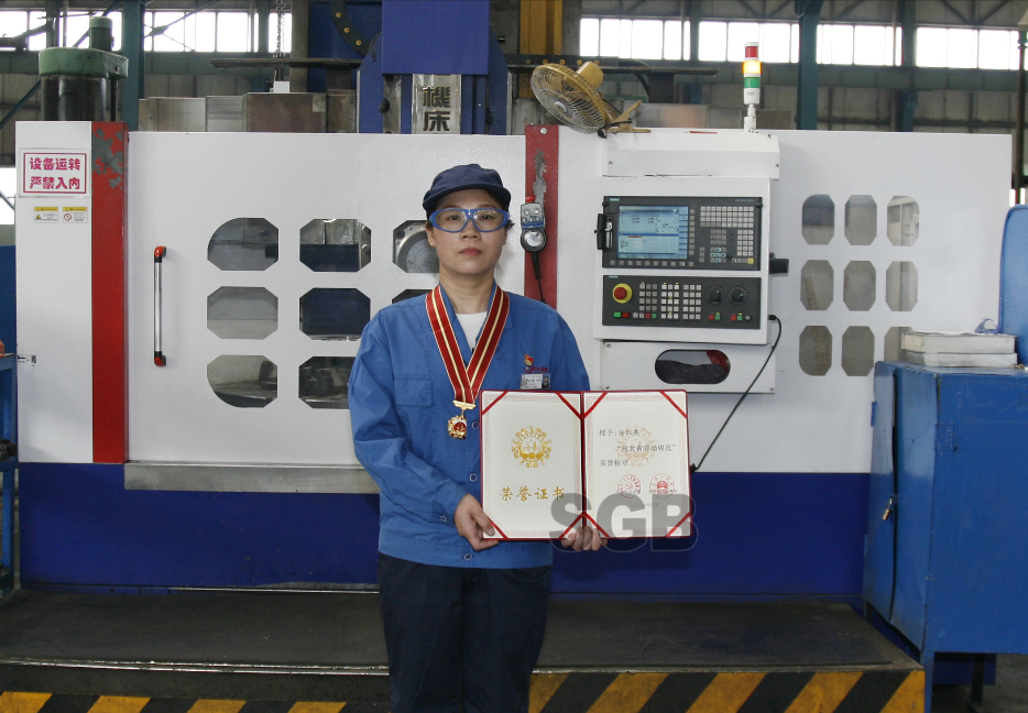 Ren Hongyan of Sgb Company Has Been Awarded the Honorary Title of "Model Worker of Hebei Province."