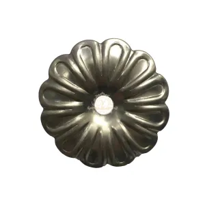 Stamped iron flower plate 2.238