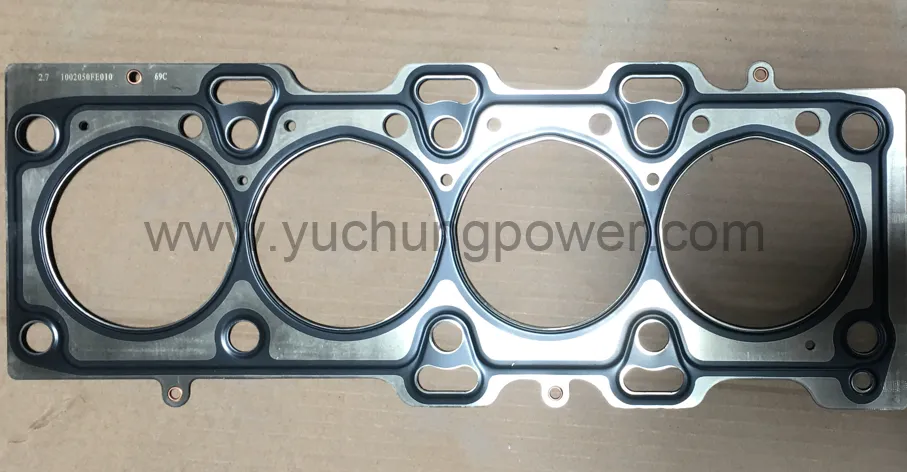 Cylinder head gasket HFC4DE1 1002050FE010 JAC SUNRAY 2.7L Cylinder head gasket HFC4DE1 1002050FE010 JAC SUNRAY 2.7L
