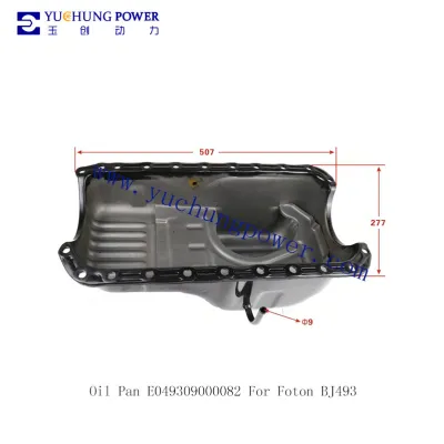 Oil Pan E049309000082 For Foton BJ493