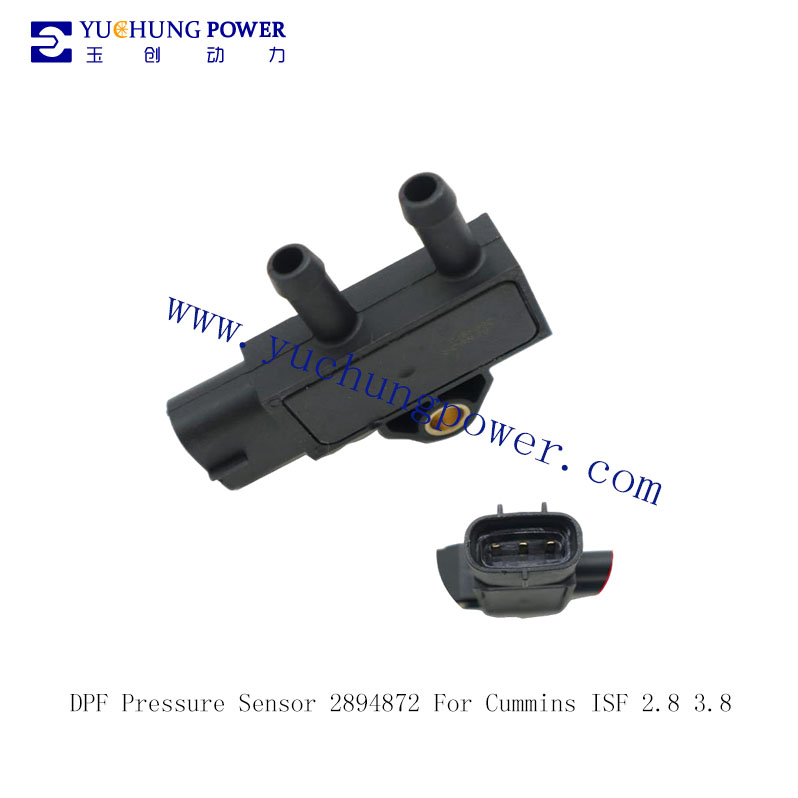 DPF Pressure Sensor 2894872 For Cummins ISF 2.8 3.8