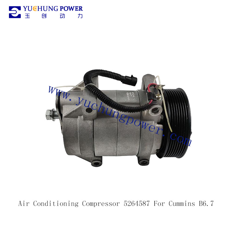 Air Conditioning Compressor 5264587 For Cummins B6.7