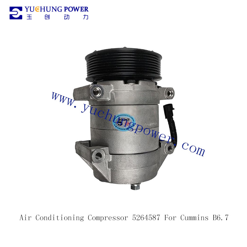 Air Conditioning Compressor 5264587 For Cummins B6.7