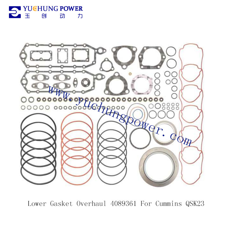 Lower Gasket Overhaul 4089361 For Cummins QSK23