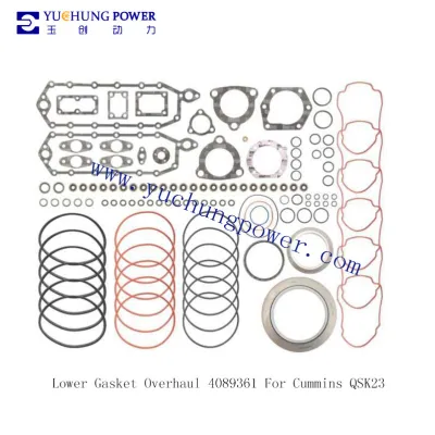 Lower Gasket Overhaul 4089361 For Cummins QSK23
