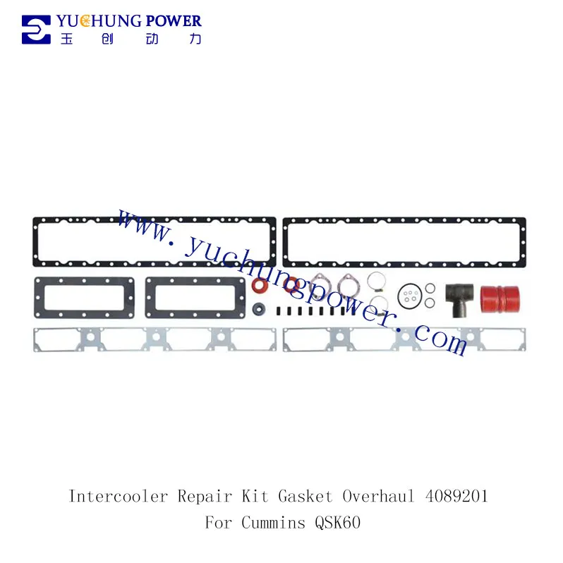 Intercooler Repair Kit Gasket Overhaul 4089201 For Cummins QSK60