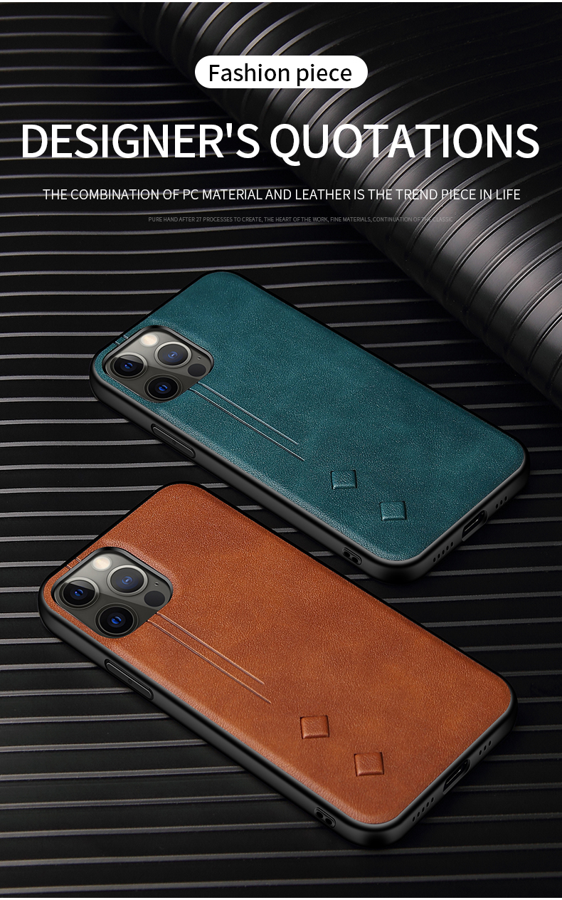 Premium Leather iPhone Cases