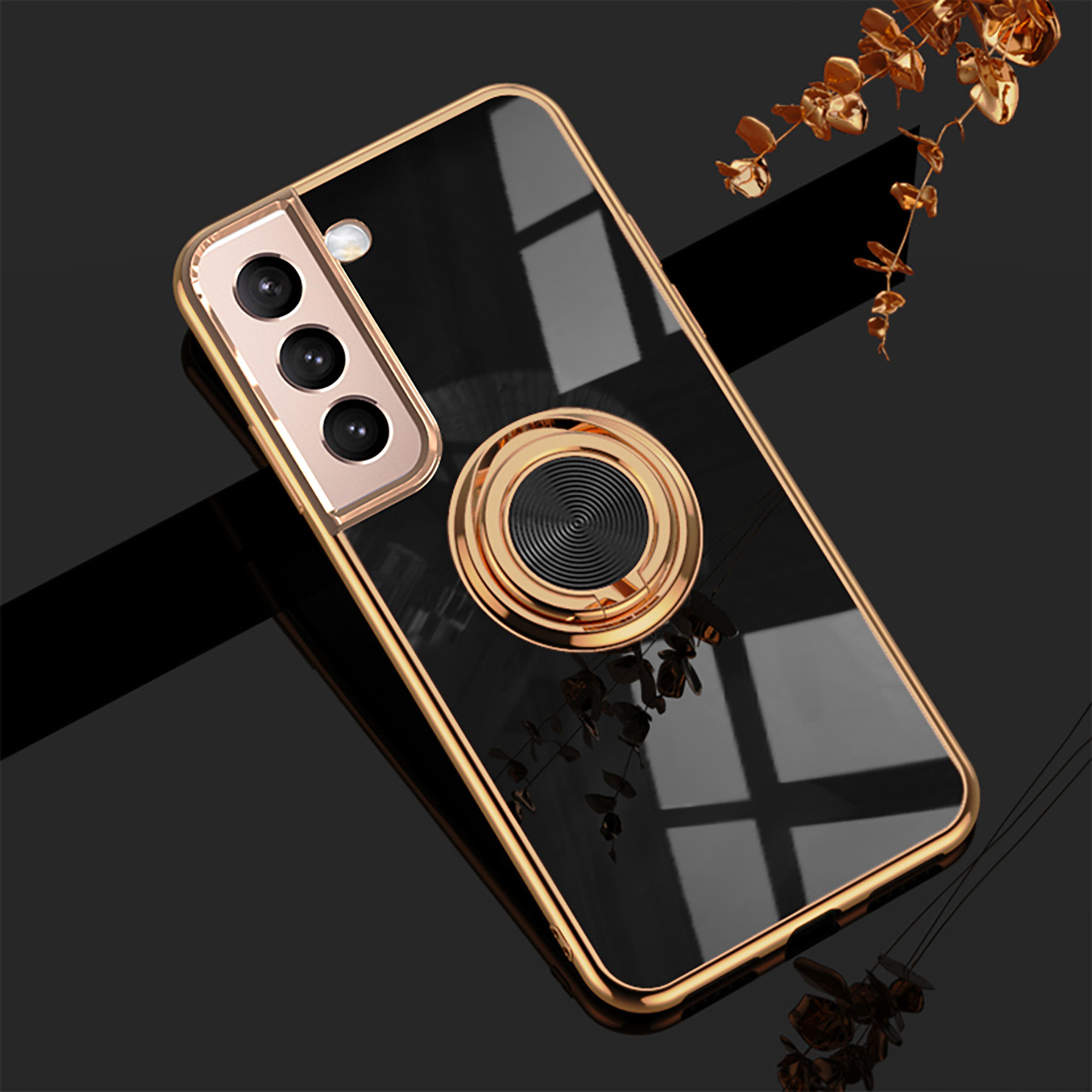 Phone Case with Car Mount Ring Kickstand