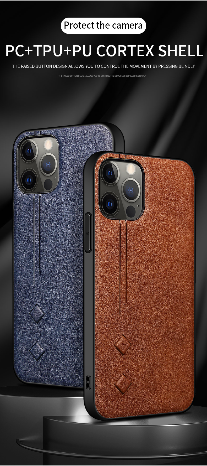 Premium Leather iPhone Cases