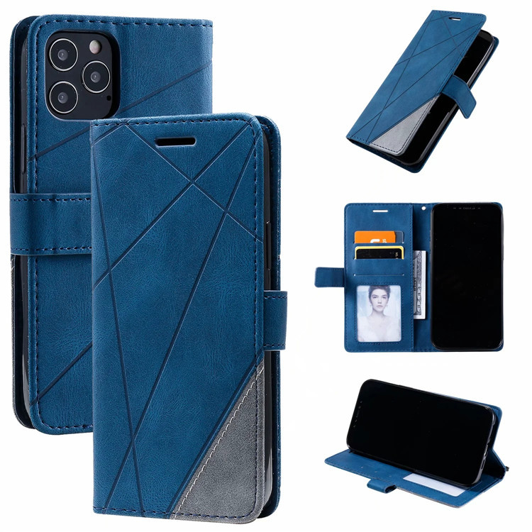 PU Leather Stand Flip Cover Mobile Case