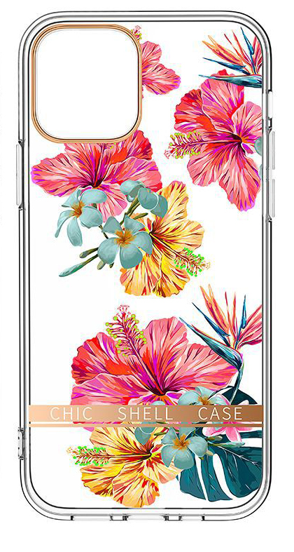 IPhone Case Clear With Dry Flowers