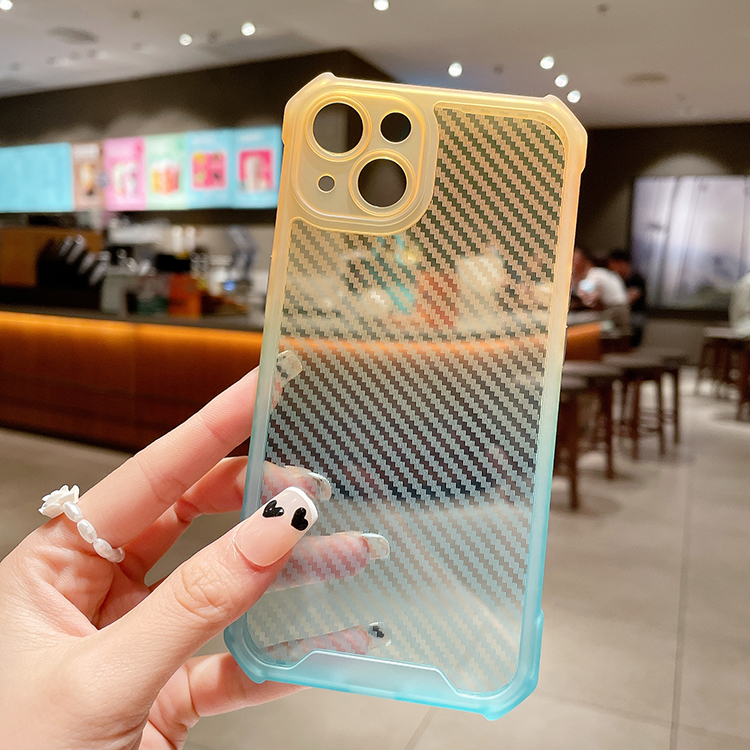 TPU two-color gradient phone case