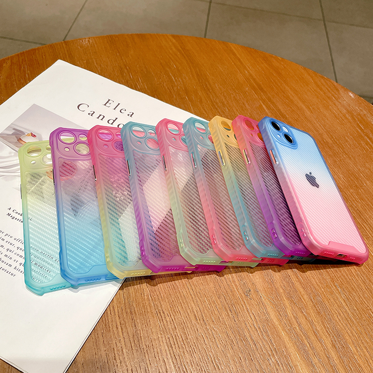 TPU two-color gradient phone case