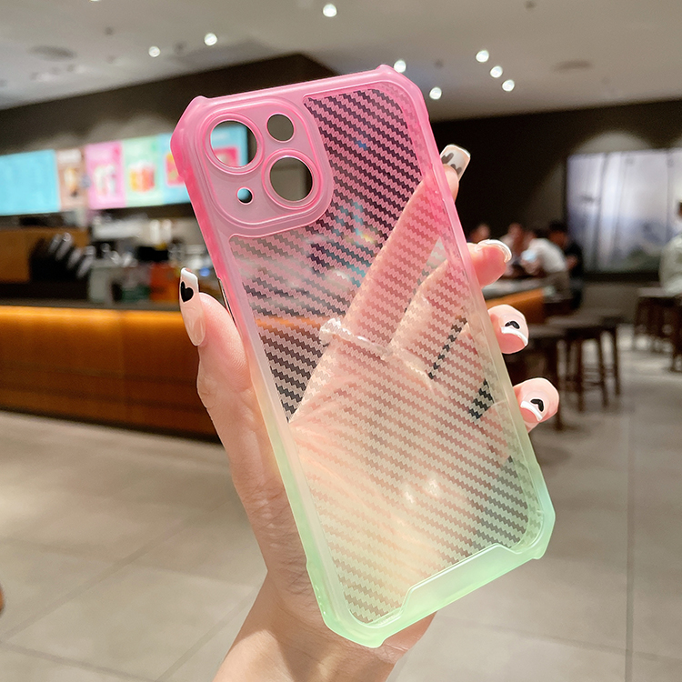 TPU two-color gradient phone case