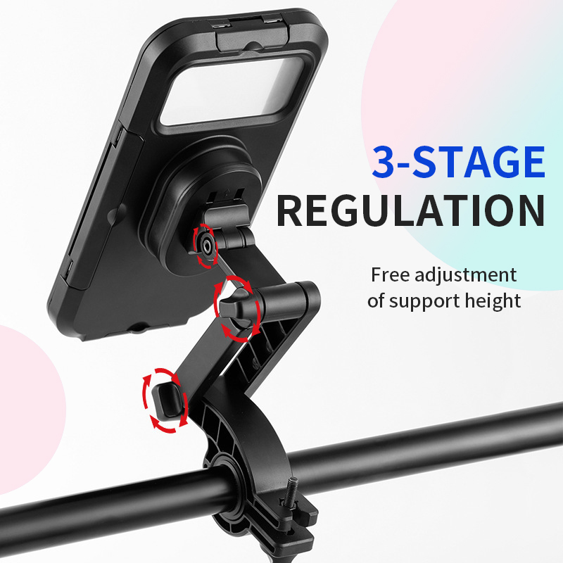 waterproof Fully Wrapped Shell Mobile Phone Holder