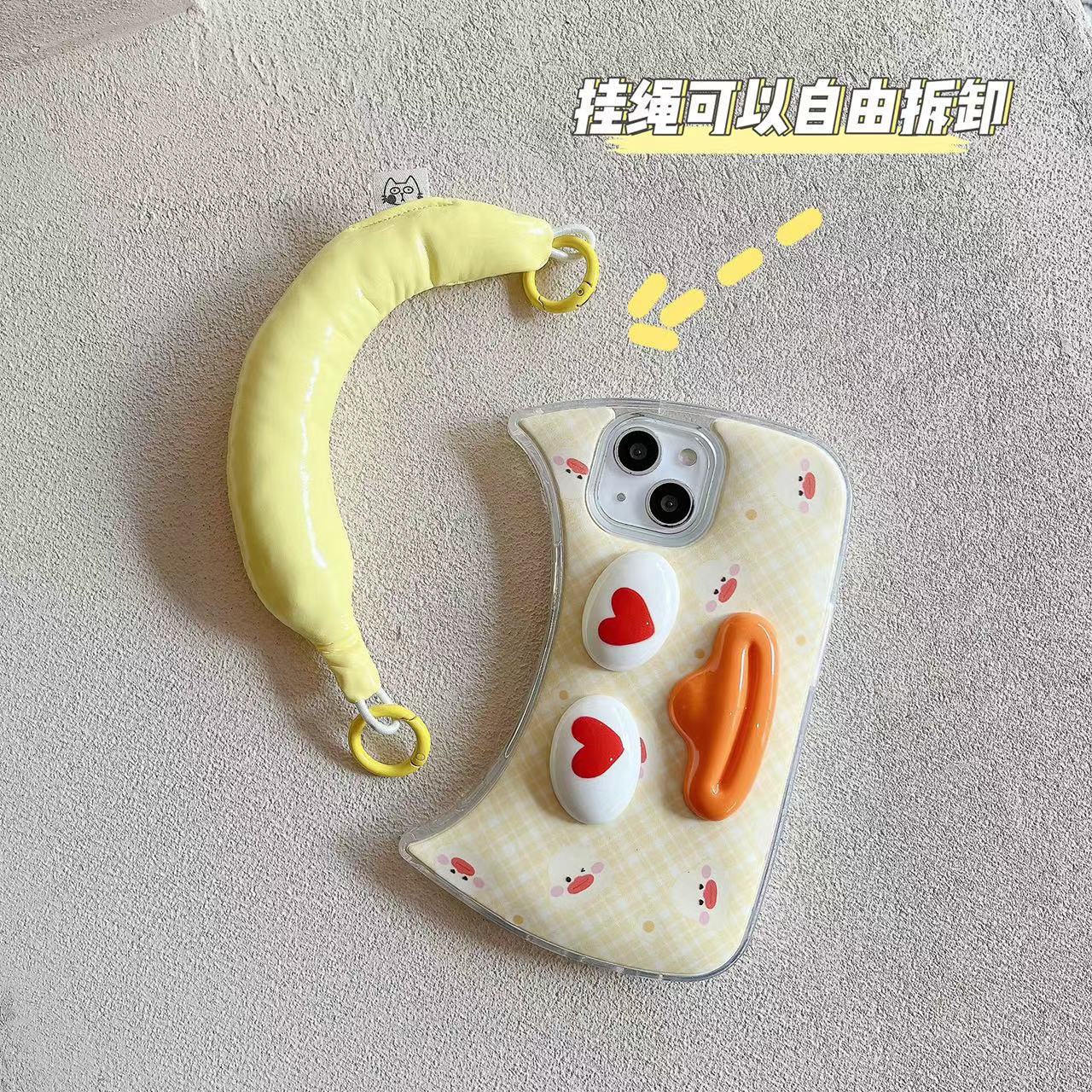 Stripe Painting Mobile Phone Bag