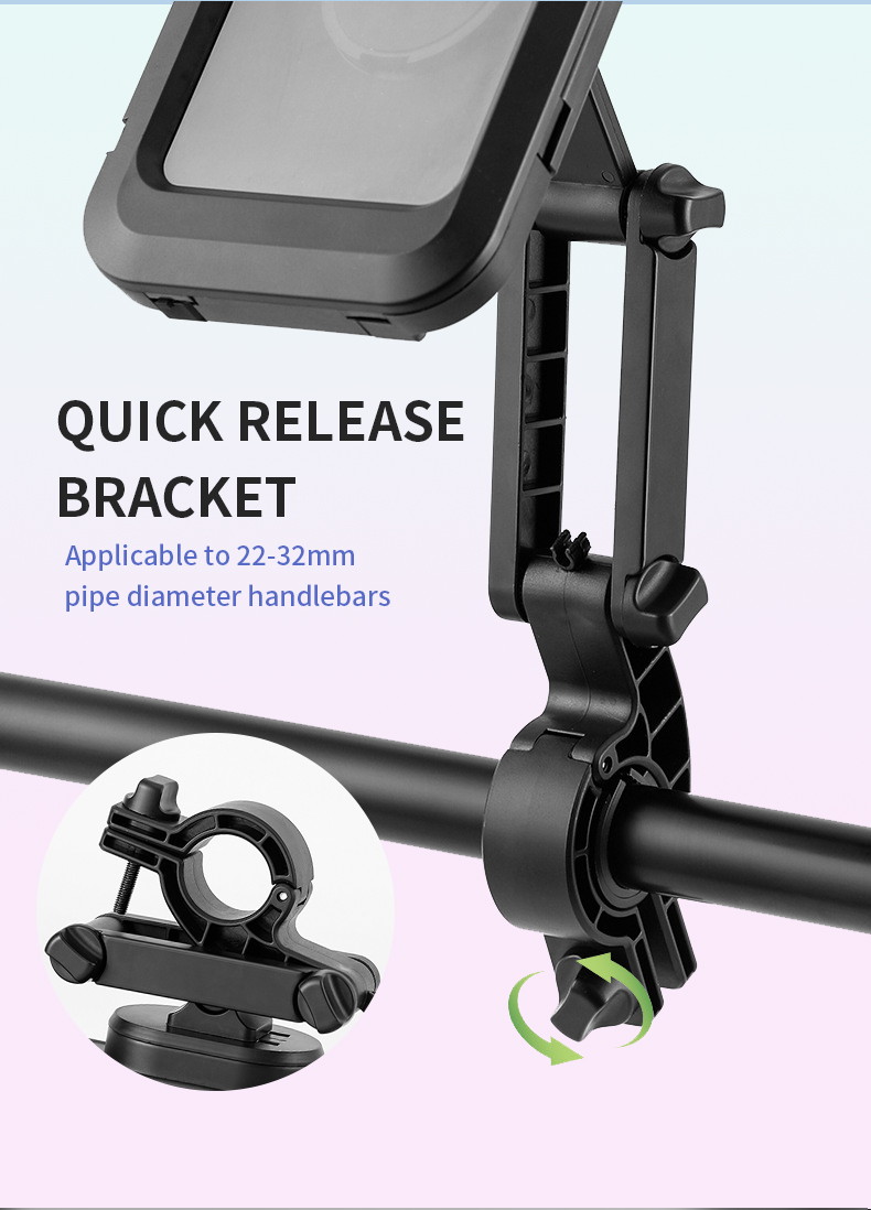 waterproof Fully Wrapped Shell Mobile Phone Holder