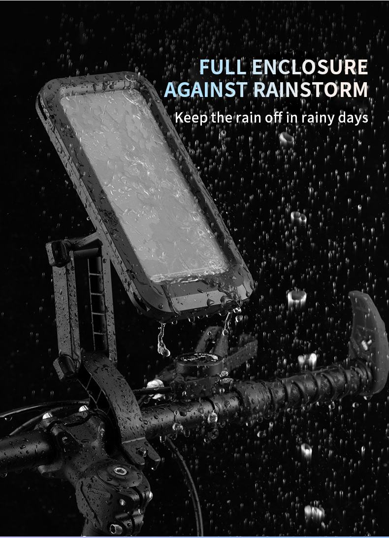 waterproof Fully Wrapped Shell Mobile Phone Holder