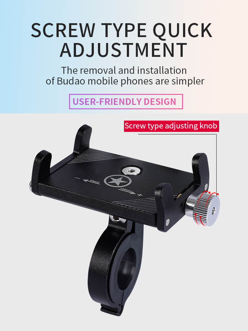 Phone Mount Holder Fit On Bicycle