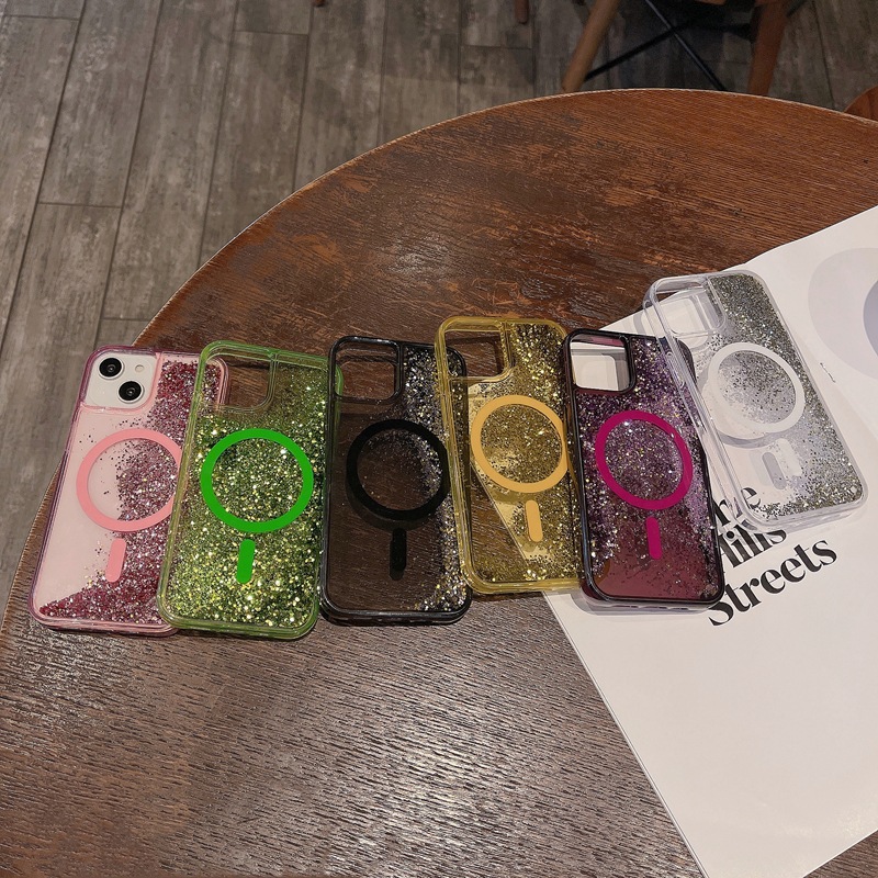 Quicksand powder mobile phone case