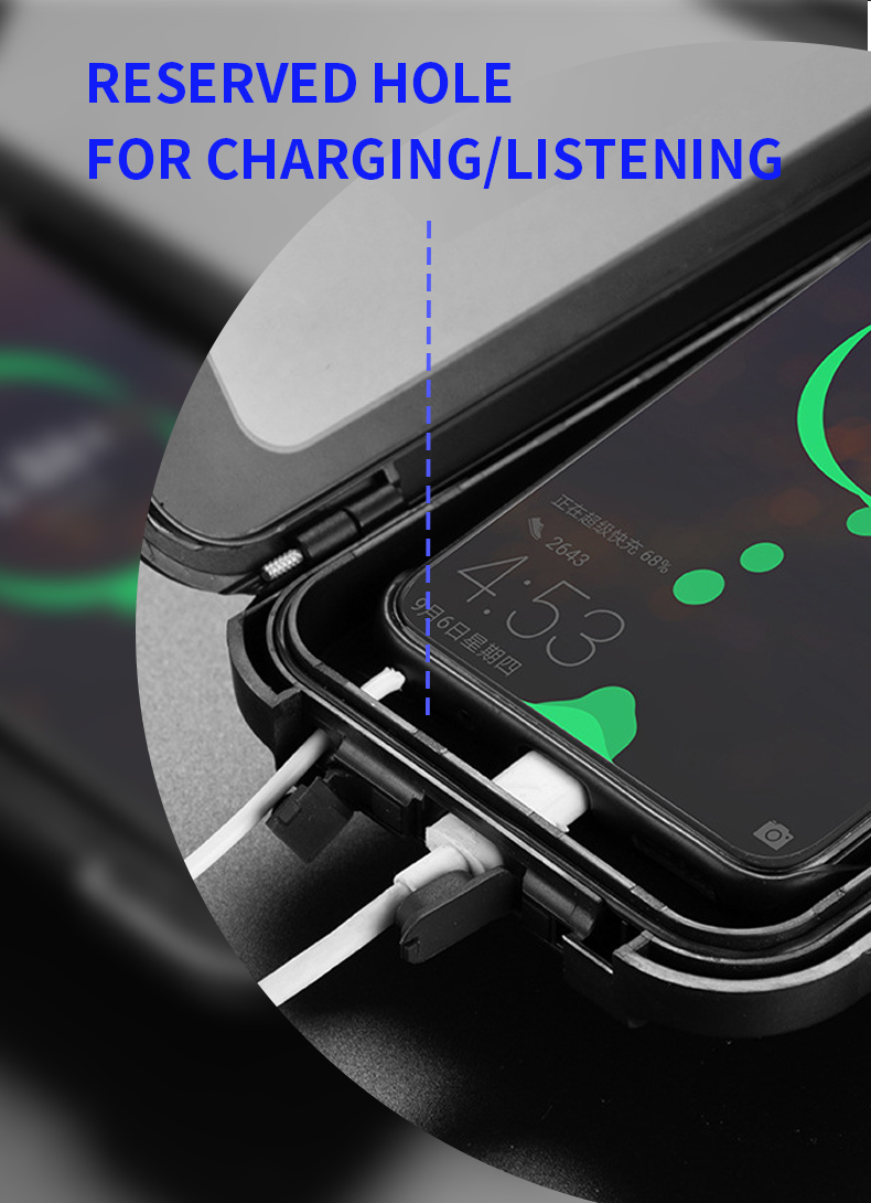 waterproof Fully Wrapped Shell Mobile Phone Holder