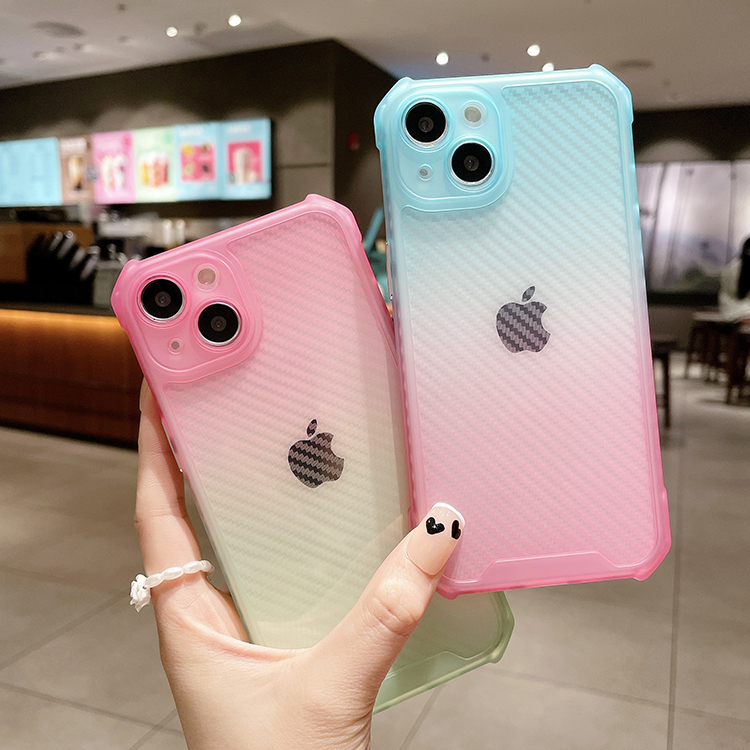 TPU two-color gradient phone case