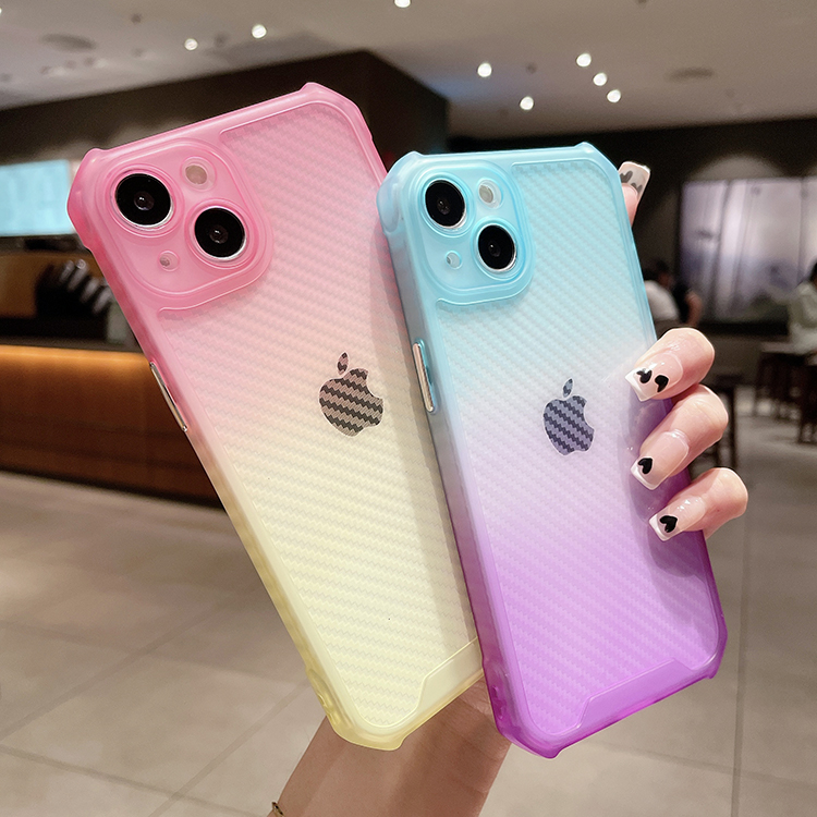 TPU two-color gradient phone case