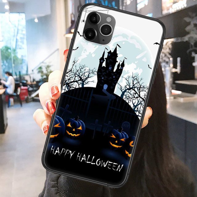 Halloween pumpkin bat Phone Case 2