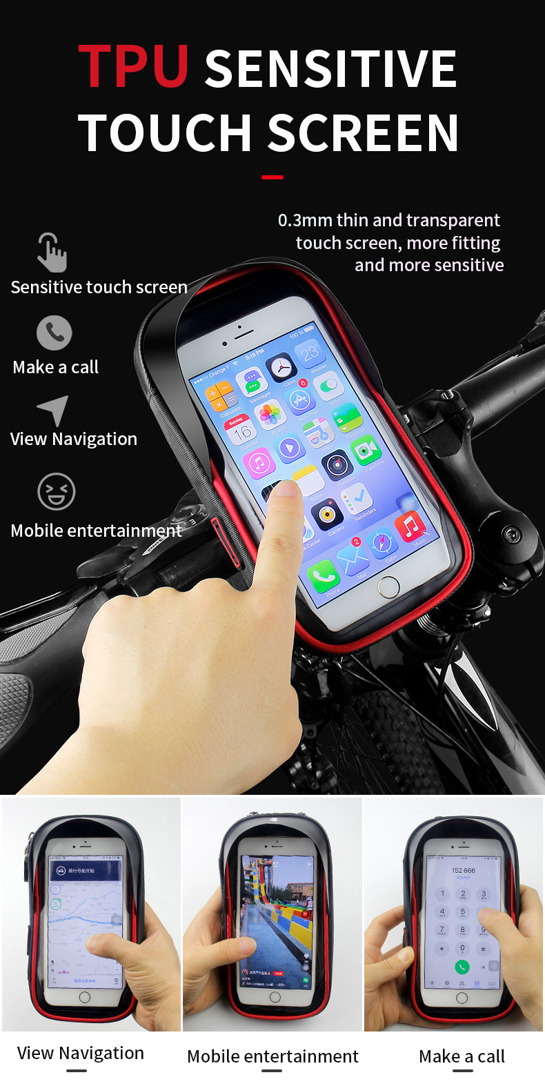 Water Resistant Mobile Phone Holder