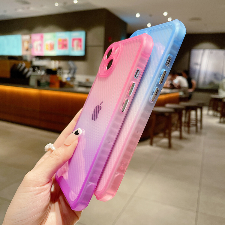 TPU two-color gradient phone case