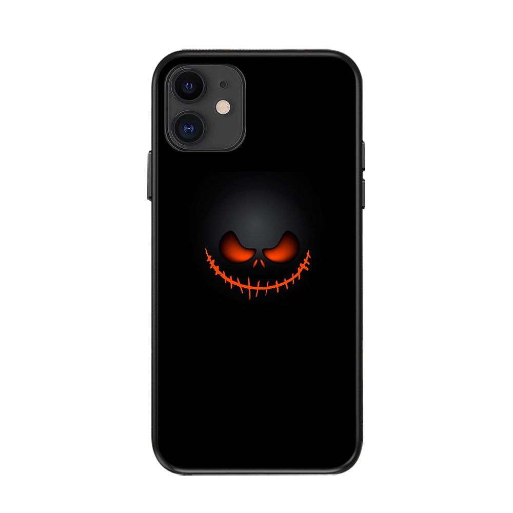 Halloween pumpkin bat Phone Case