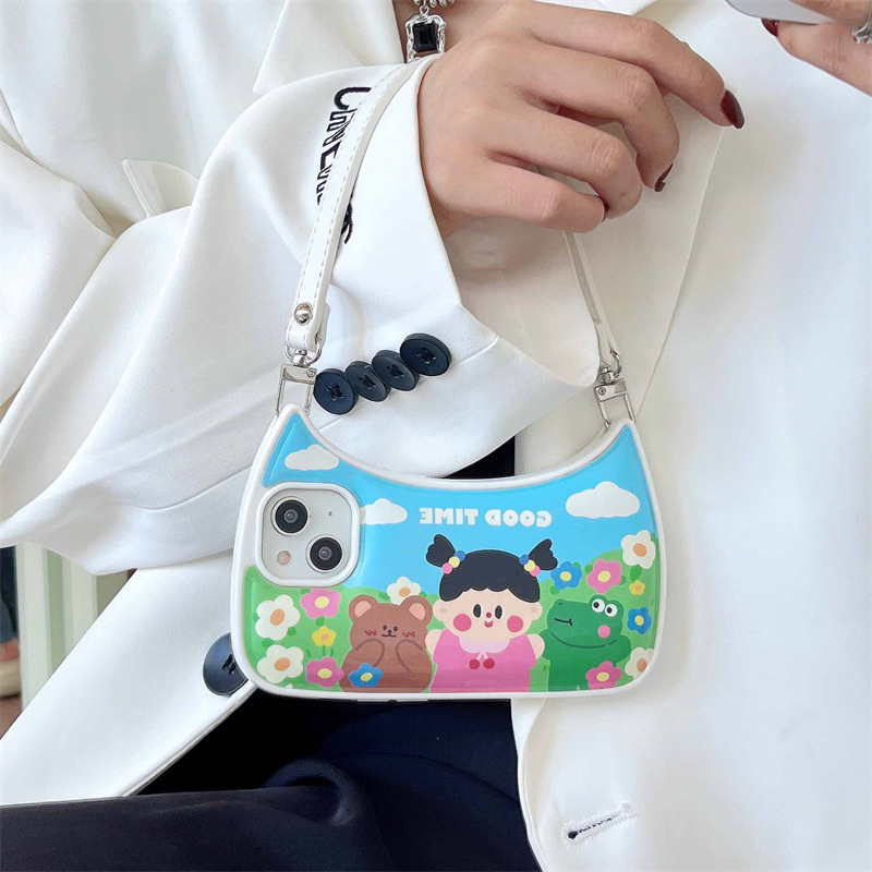Cartoon Painting Mobile Phone Bag 2