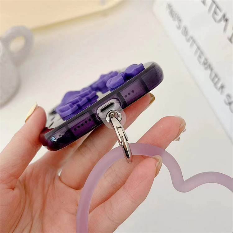 Baby Bear purple phone case
