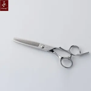 VB-625XS 6inch 25T Professional Hair Thinning Shears With Teeth on Double Blades and of About 10-15% Cutting Ratio