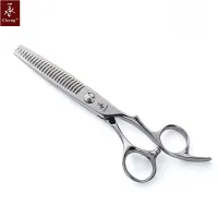 VB-625XS 6inch 25T Professional Hair Thinning Shears With Teeth on Double Blades and of About 10-15% Cutting Ratio