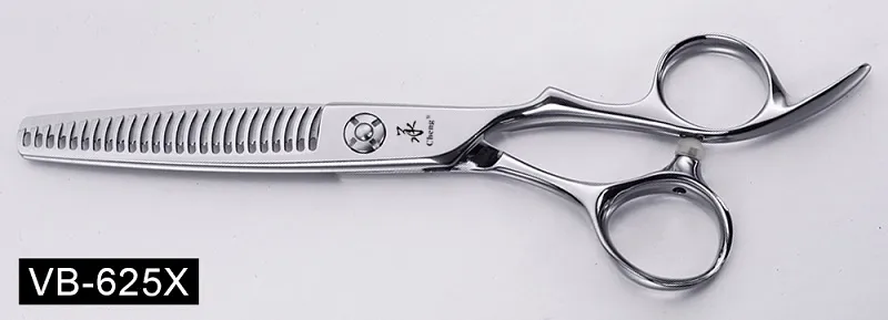 VB-60N 6 pulgadas plata tijeras profesionales corte de pelo