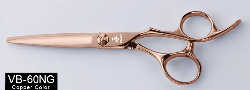VB-60NG Light Rose Gold Colored Hair Scissors