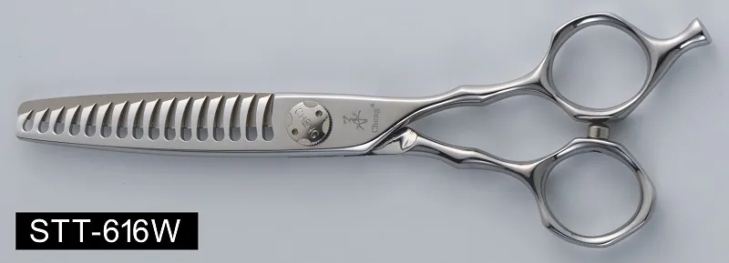 ST-616W barber shears hair scissors mirror polished thinning YONGHE
