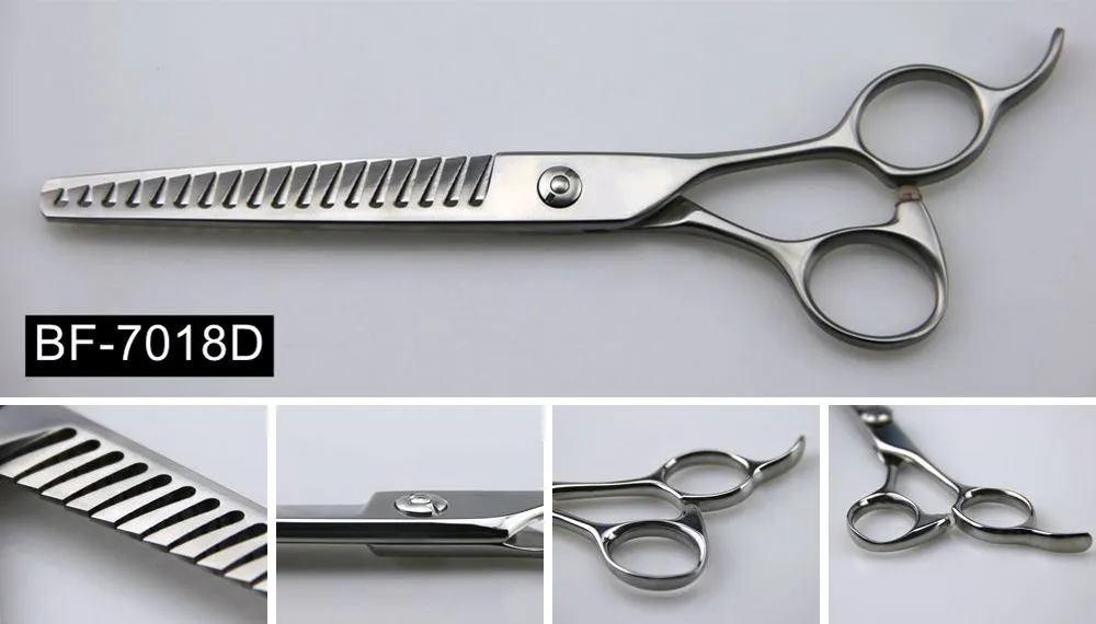 BF-7018D 7inch 18T thinning professional Pet Scissors