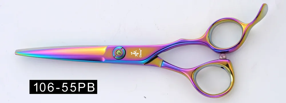 106-55PB handmade colored scissors