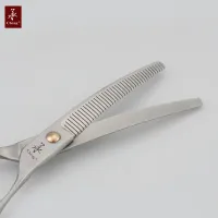 VB-60NG Ciseaux professionnels enduits de titane or rose clair de 6 pouces pour la coupe de cheveux