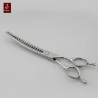 140-7520WQ Pet Dog Grooming Curved Thinning Scissors