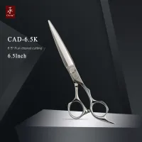 Tijeras de corte de pelo AAD-6.2Z de 6,2 pulgadas profesionales para corte de pelo de agujeros grandes para los dedos